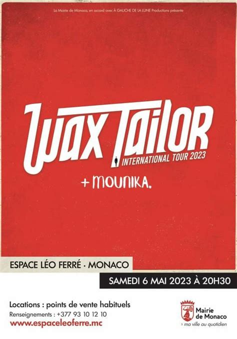 wax tailor perpignan|Wax Tailor Tour Dates, Tickets & Concerts 2024 & 2025